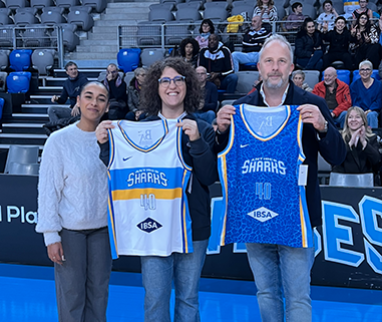 IBSA, acteur engagé du sport féminin aux côtés des Sharks d’Antibes