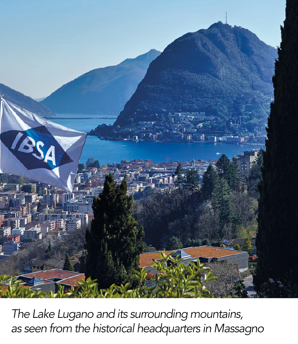 The lake of Lugano from Massagno